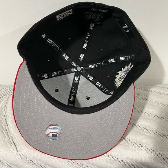 Atlanta Braves New Era Retro Spring Training 59FIFTY Fitted Hat Size 7 1/2 - Picture 4 of 5